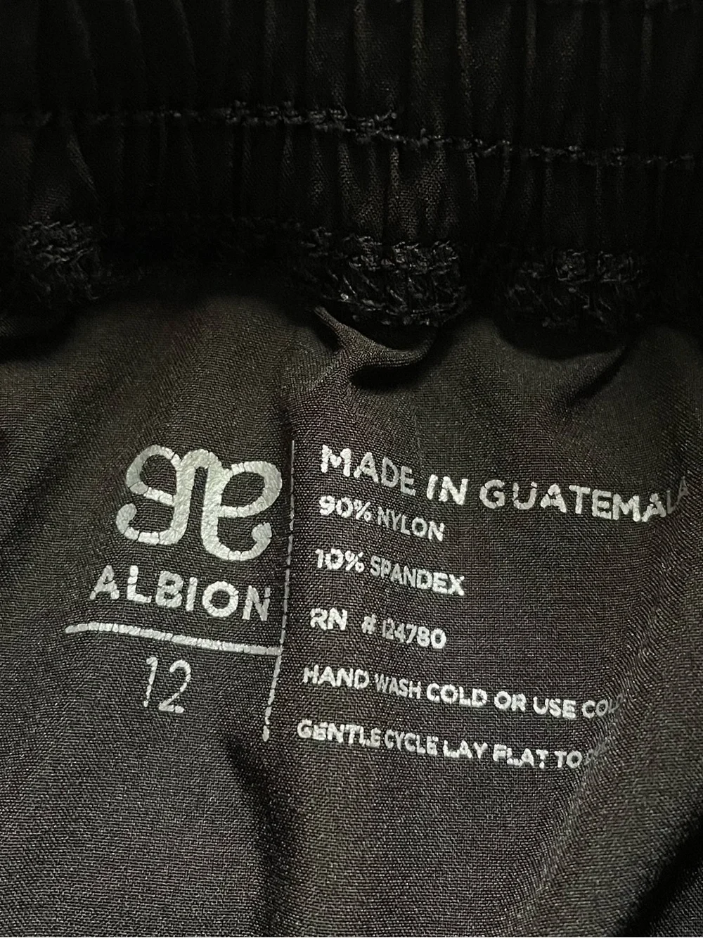 Albion Girls Black Mini Joggers 12 Casual Athletic Loungewear Gymnastics Hiking